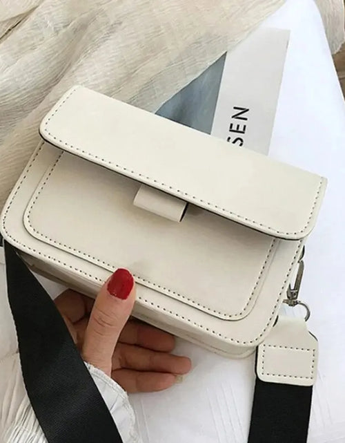 Load image into Gallery viewer, Classic Designer PU Leather Crossbody Bag for Women Travel Handle Handbag Fashion Shoulder Messenger Bag Ladies Small Flap Bag
