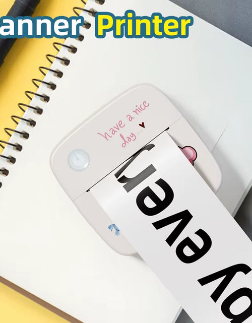 Load image into Gallery viewer, B2 Mini Printer Sticker Thermal Inkless Printer Ios Android Bluetooth Portable Printers Photo Printing Maker for Iphone Xiaomi
