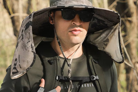 Large Shawl Sunscreen Neck Protection Big Brim Sun Hat Outdoor Leisure Mountaineering Fishing Cap Men Waterproof Fisherman Hats