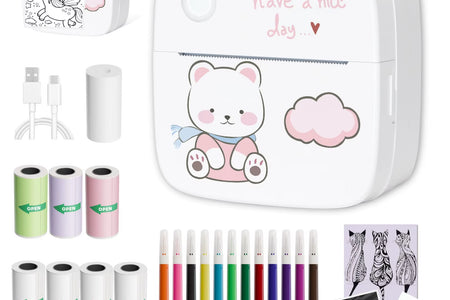 B2 Mini Printer Sticker Thermal Inkless Printer Ios Android Bluetooth Portable Printers Photo Printing Maker for Iphone Xiaomi