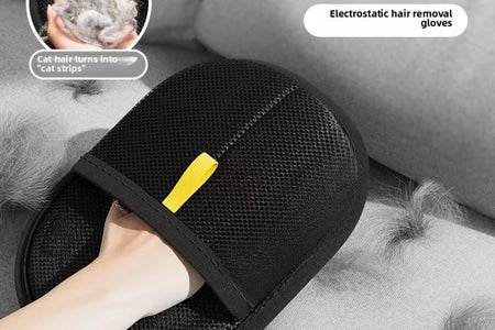 Furgone Duo Gloves – Double-Sided Electrostatic Pet Hair Removal & Grooming Gloves