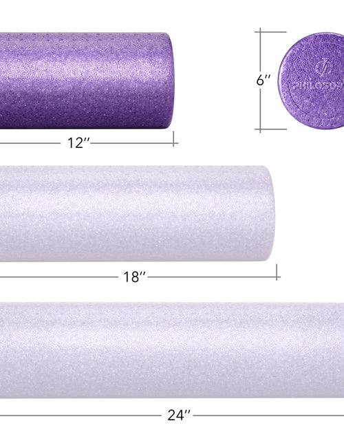 Load image into Gallery viewer, High-Density Foam Roller for Exercise Massage Muscle Recovery - Round
