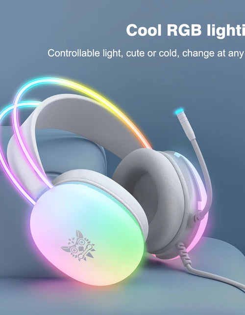 Load image into Gallery viewer, Gaming Headset Esports Package New FULL RGB Light Design Headphones with Mic Headphone for PC Gamer
