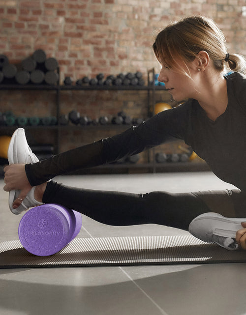 Load image into Gallery viewer, High-Density Foam Roller for Exercise Massage Muscle Recovery - Round
