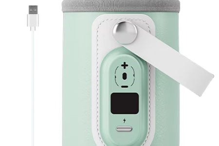 Baby Nursing Bottle Heater Safe Insulated Bag USB Rechargeable Milk Water Warmer Cover for Infant Outdoor Traveling Accessories