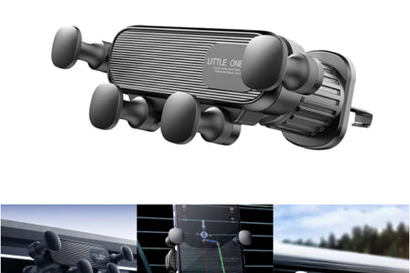 Magnetic Car Phone Holder for 4.7-7 Inch Support Mobile Phone Car Air Vent Mount Universal Shockproof GPS Clip Smartphone Stand