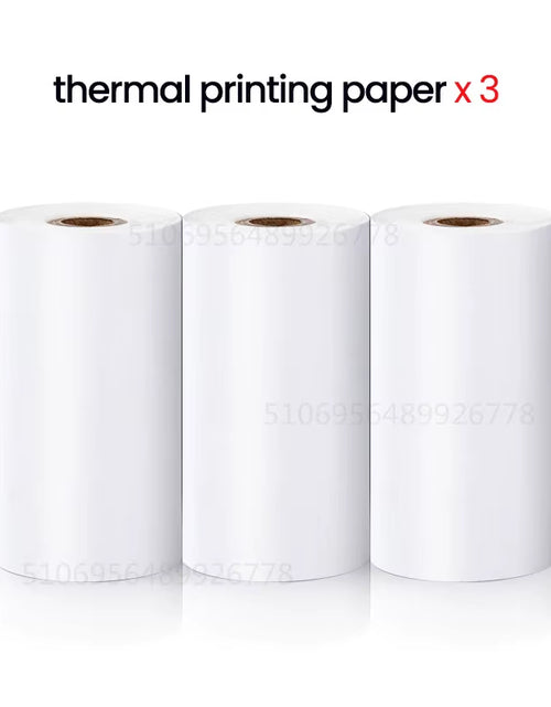 Load image into Gallery viewer, Mini Printer Thermal Printer Inkless Bluetooth Wireless Portable Pocket Self-Adhesive Label Printer for Sticker Lable Maker
