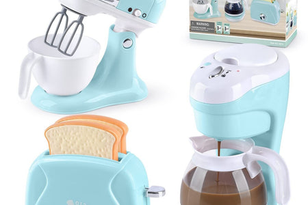 Kitchen Appliances Toys, Kids Play Kitchen Accessories Set, Pretend Kitchen T...