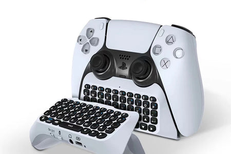 Wireless Keyboard for PS5 Controller Handle Bluetooth External Keyboard for Playstation5 Chatpad Bluetooth Keyboard