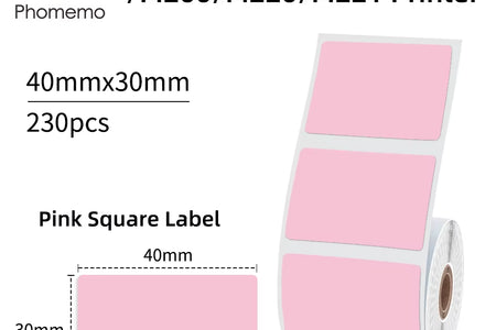 Phomemo M110 Portable Label Printer Mini Thermal Self-Adhesive Sticker Printer Mobile Pocket Tag Price UV Label Sticker Printer