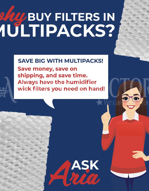 Load image into Gallery viewer, Replacement for D13C Humidifier Wick Filter 2-Pack
