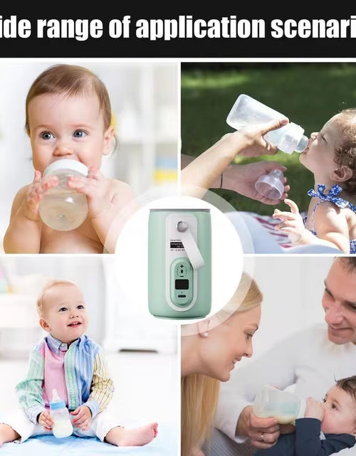 Load image into Gallery viewer, Baby Nursing Bottle Heater Safe Insulated Bag USB Rechargeable Milk Water Warmer Cover for Infant Outdoor Traveling Accessories
