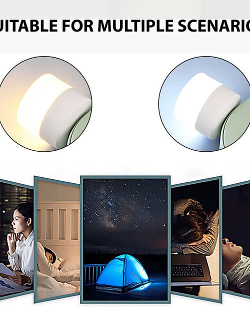 Load image into Gallery viewer, 1/10Pcs Mini USB Night Light Warm White Eye Protection Book Reading Light USB Plug Computer Mobile Power Charging LED Night Lamp
