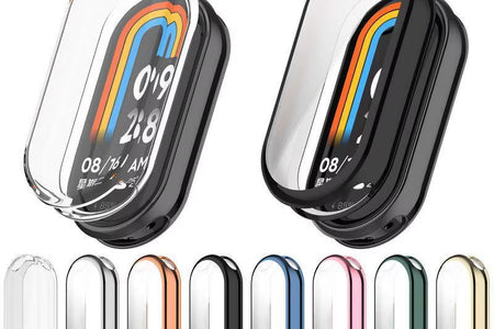 Full Cover Case for Xiaomi Mi Band 9 8 Screen Protec Mi Band9 8 NFC Screen Protector Protective Case Watch Casefor Mi Band8 9