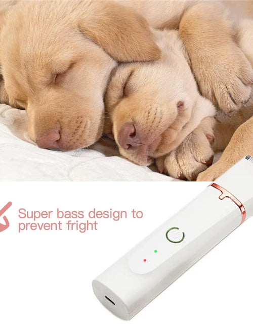 Load image into Gallery viewer, 4 in 1 Electric Hair Trimmer Grooming Clippers for Pets Trimmer Nail Grinder Professional Cutter Machine Cutting Tool for Dogs
