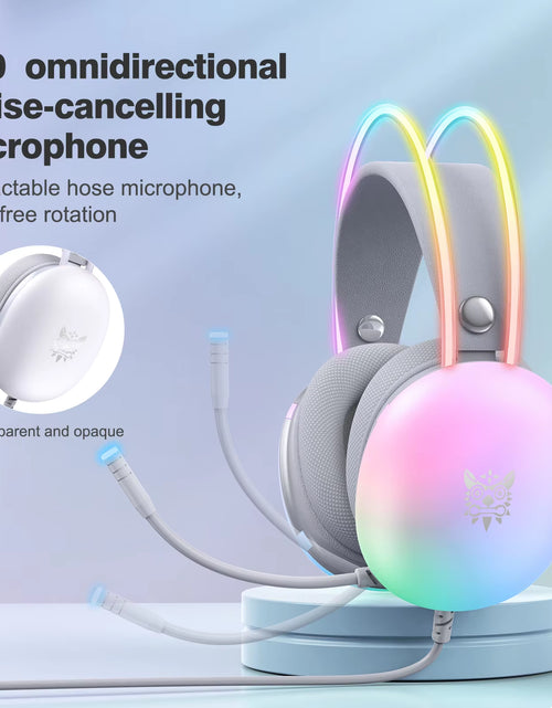 Load image into Gallery viewer, Gaming Headset Esports Package New FULL RGB Light Design Headphones with Mic Headphone for PC Gamer
