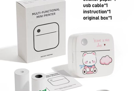 B2 Mini Printer Sticker Thermal Inkless Printer Ios Android Bluetooth Portable Printers Photo Printing Maker for Iphone Xiaomi