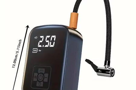 LEIBOO Wireless Car Air Compressor Air Pump Electric Tire Inflator Pump for Motorcycle Bicycle AUTO Tyre with Digital Display