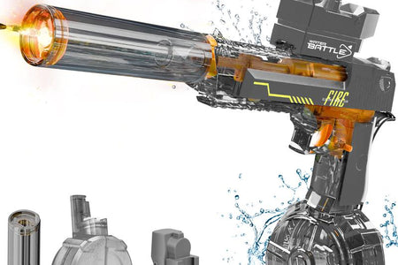 Aquablaze™ Electric Water Blaster – LED Power Squirt Gun for Epic Summer Battles