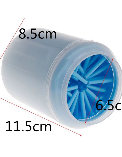 Load image into Gallery viewer, Dog Paw Cleaner Cup Soft Silicone Combs Portable Outdoor Pet Foot Washer Paw Clean Brush Quickly Wash Foot Cleaning Bucket
