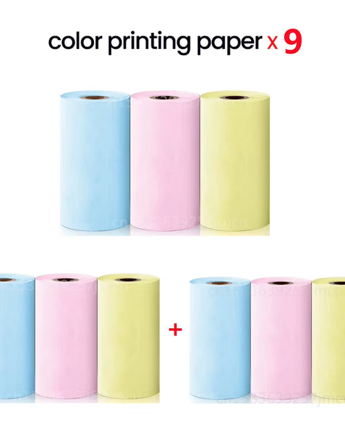 Load image into Gallery viewer, Mini Printer Thermal Printer Inkless Bluetooth Wireless Portable Pocket Self-Adhesive Label Printer for Sticker Lable Maker
