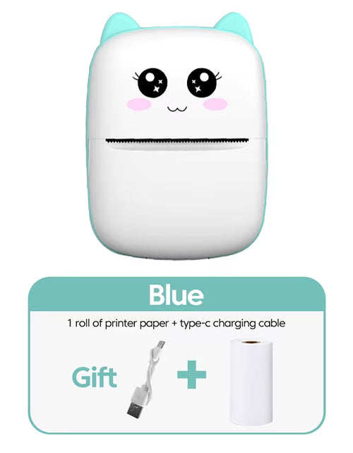 Load image into Gallery viewer, Mini Printer Thermal Printer Inkless Bluetooth Wireless Portable Pocket Self-Adhesive Label Printer for Sticker Lable Maker
