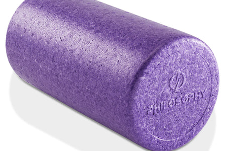 High-Density Foam Roller for Exercise Massage Muscle Recovery - Round
