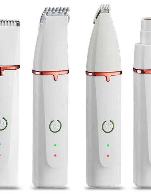 Load image into Gallery viewer, 4 in 1 Electric Hair Trimmer Grooming Clippers for Pets Trimmer Nail Grinder Professional Cutter Machine Cutting Tool for Dogs
