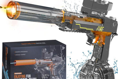 Aquablaze™ Electric Water Blaster – LED Power Squirt Gun for Epic Summer Battles