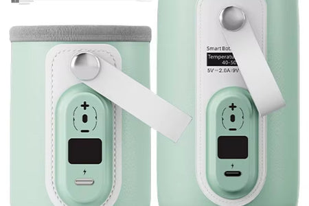 Baby Nursing Bottle Heater Safe Insulated Bag USB Rechargeable Milk Water Warmer Cover for Infant Outdoor Traveling Accessories