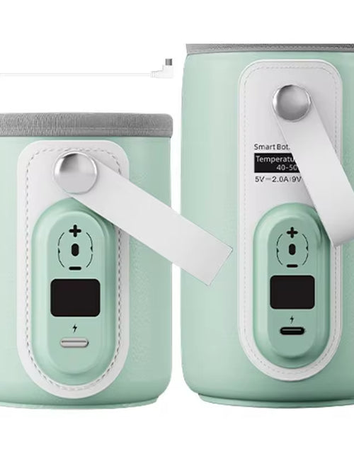 Load image into Gallery viewer, Baby Nursing Bottle Heater Safe Insulated Bag USB Rechargeable Milk Water Warmer Cover for Infant Outdoor Traveling Accessories
