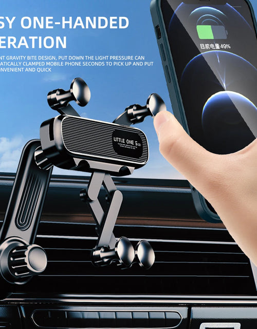 Load image into Gallery viewer, Magnetic Car Phone Holder for 4.7-7 Inch Support Mobile Phone Car Air Vent Mount Universal Shockproof GPS Clip Smartphone Stand
